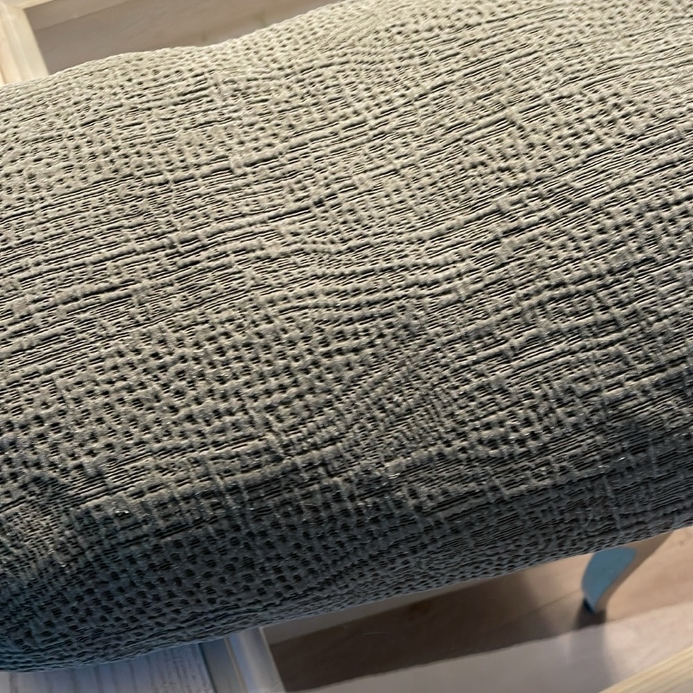 West Elm Queen Duvet olive